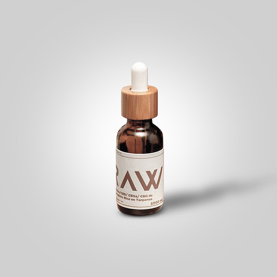 The Canna Raw | Gotero CBD Espectro Completo 1000 mg hasta 5000 mg 30 ml