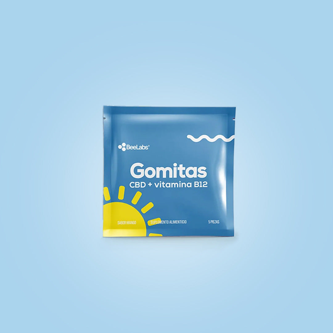 Bee Labs | Gomitas CBD + Vitamina B12 & C |25 mg/pza | 3O piezas