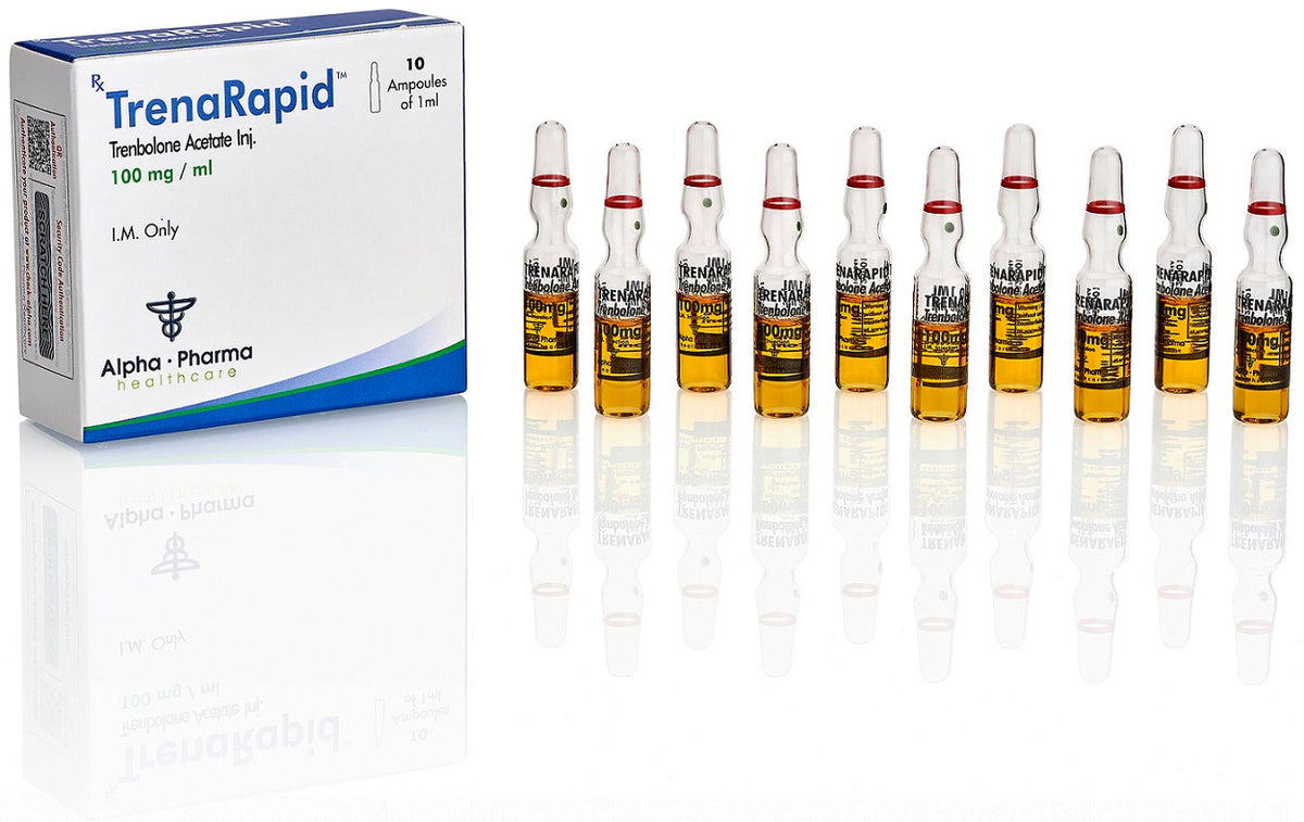 Alpha Pharma | Trenarapid | Trembolona Acetato 100 mg