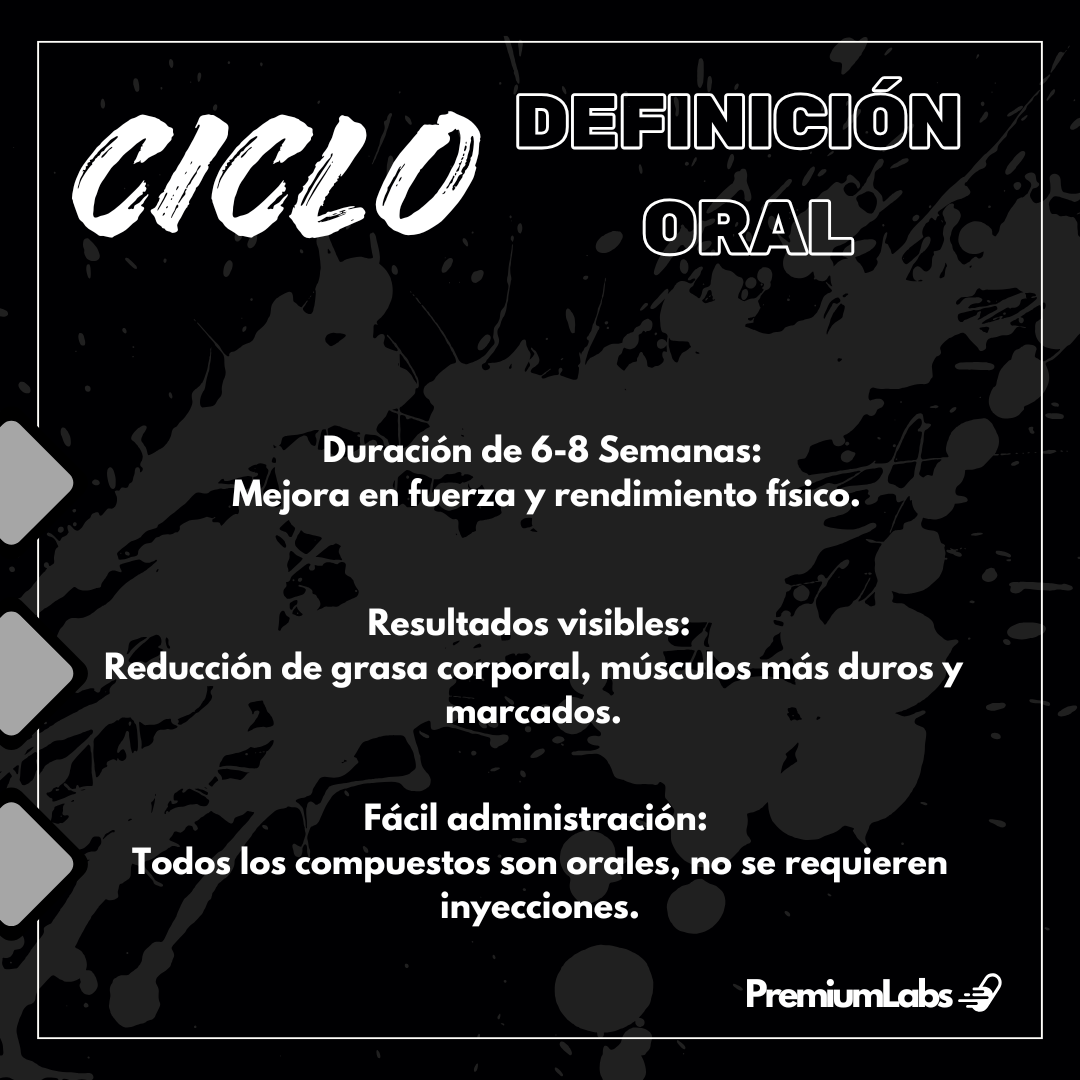 Ciclo Definicion Oral: Clembuterol Winstrol Oxandrolona Vassal