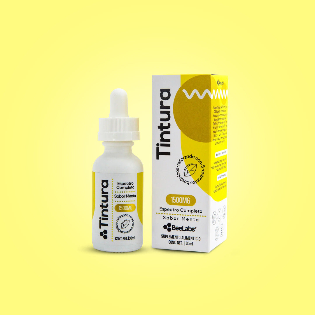 Bee Labs | Gotero CBD Espectro Completo Menta | 30ml / 1500mg