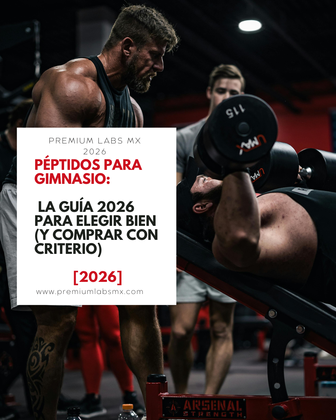 Péptidos para gimnasio: la guía 2026 para elegir bien (y comprar con criterio)