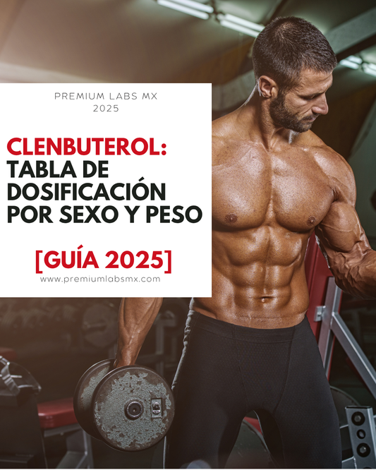 Clenbuterol: tabla de dosificación por sexo y peso [Guía 2025]