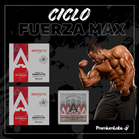 Ciclo Fuerza Max : Trembolona Enantato + Testosterona Enantato