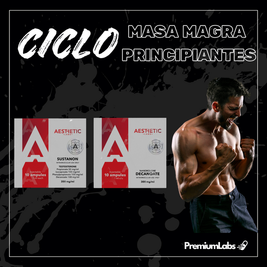 Ciclo Principiantes Masa Magra Sustanon y Deca Durabolin Aesthetic Labs