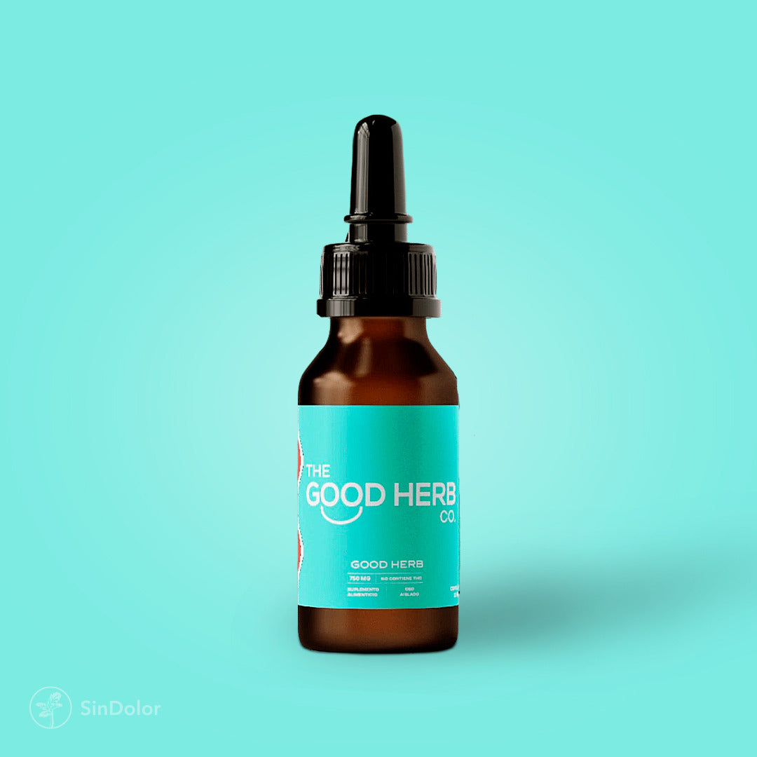 The Good Herb | Active Formula CBD Aislado 750 mg 30 ml