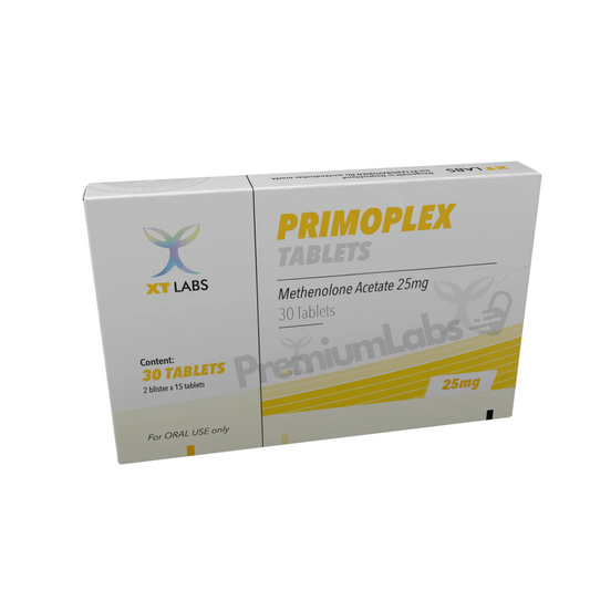 XT Labs | Primoplex 25mg Oral | 30 tabletas