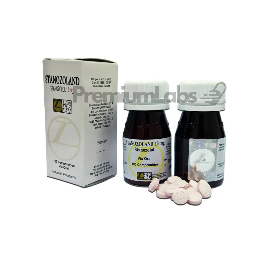 Landerlan | Winstrol Oral 10mg |  100 Tabletas