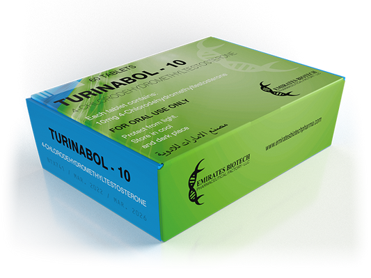 Emirates Biotech | Turinabol 10mg/60tabs