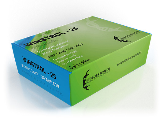 Emirates Biotech | Winstrol oral 25mg/40tabs