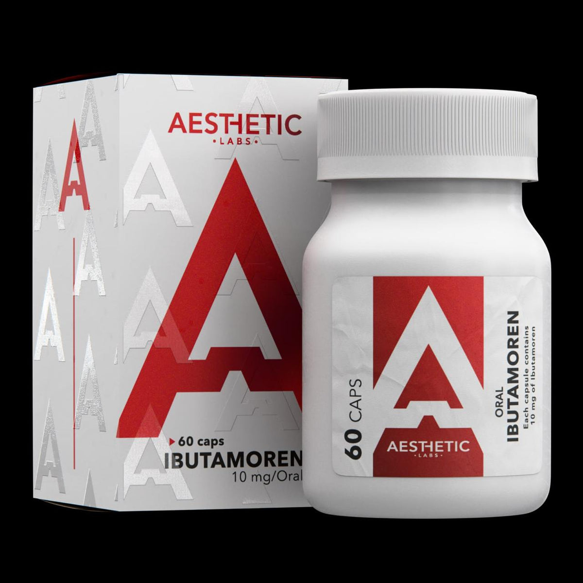 Aesthetic Labs | Ibutamoren MK-677 10 mg | 60 Cápsulas