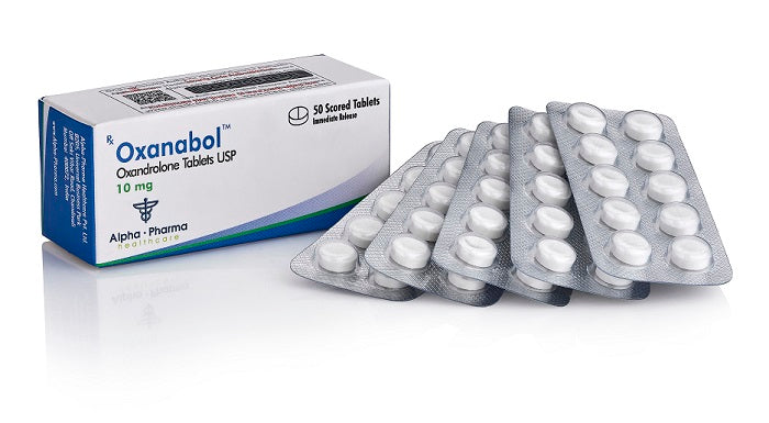 Alpha Pharma | Oxanabol | Oxandrolona 10 mg
