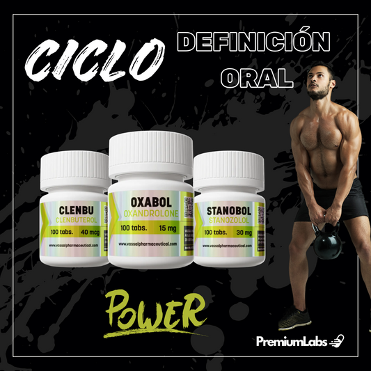 Ciclo Definicion Oral: Clembuterol Winstrol Oxandrolona Vassal