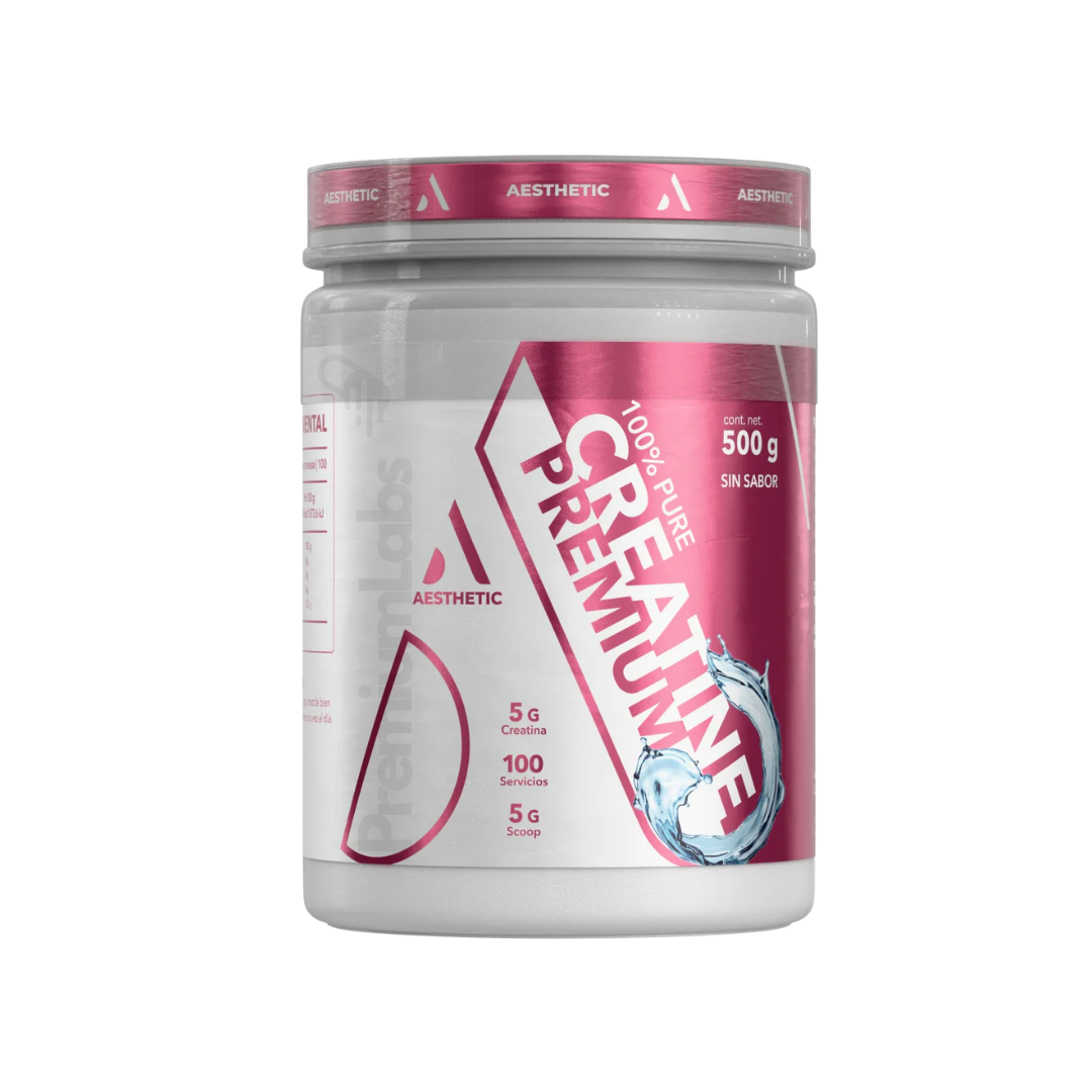 Aesthetic Supplements | Creatina Monohidratada Premium | 100 Servicios